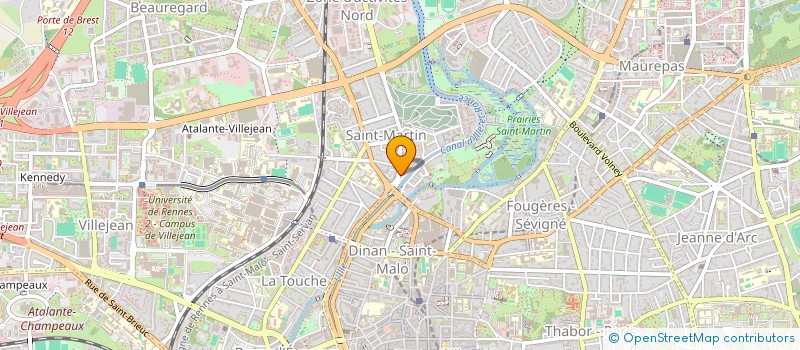 localisation de l'entreprise EZ LEARNING  RENNES