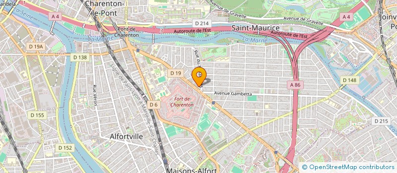 localisation de l'entreprise EZ MUSIC LEARNING ASSOCIATION  MAISONS-ALFORT