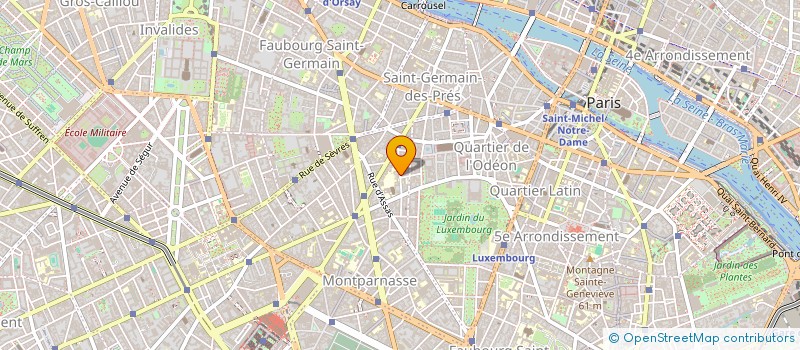 localisation de l'entreprise EZ SERVICES  PARIS