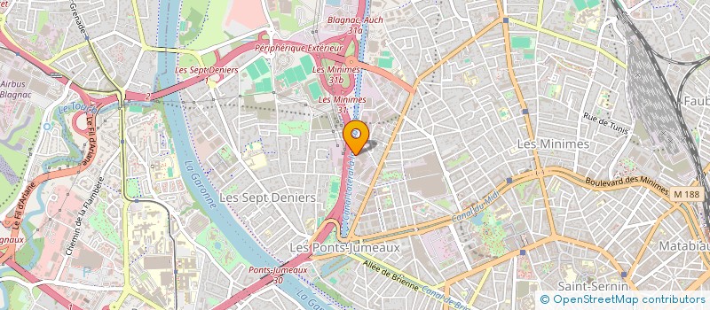 localisation de l'entreprise EZ WATER EXECUTIVE à TOULOUSE