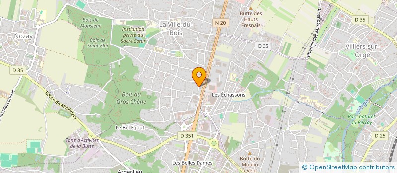 localisation de l'entreprise EZA  BAZAINVILLE