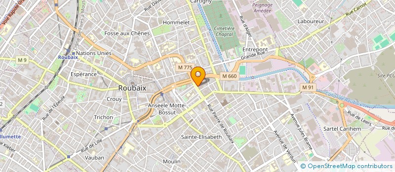 localisation de l'entreprise EZAAN MARKET  TOURCOING