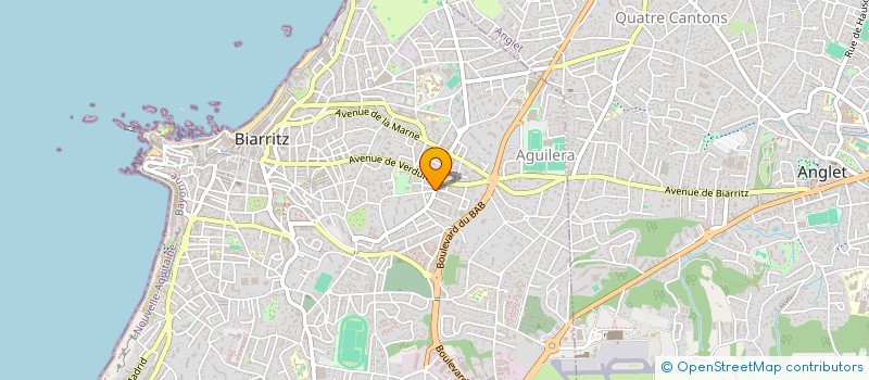 localisation de l'entreprise EZAH à BIARRITZ