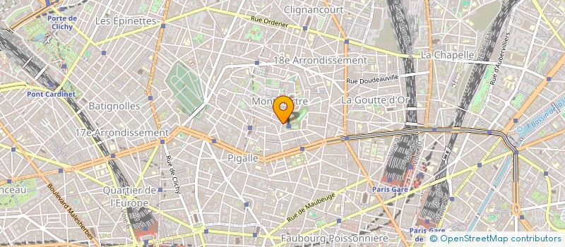 localisation de l'entreprise EZAME à PARIS