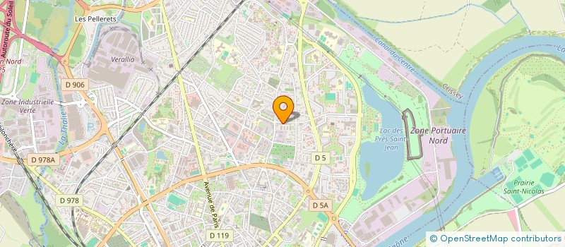 localisation de l'entreprise EZAT  LAGORD