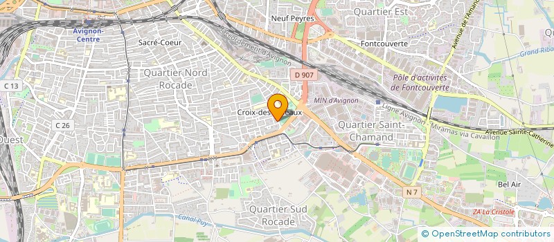 localisation de l'entreprise EZCO  AVIGNON