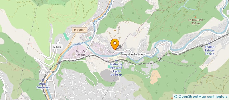 localisation de l'entreprise EZE GASTRONOMIES  BLAUSASC