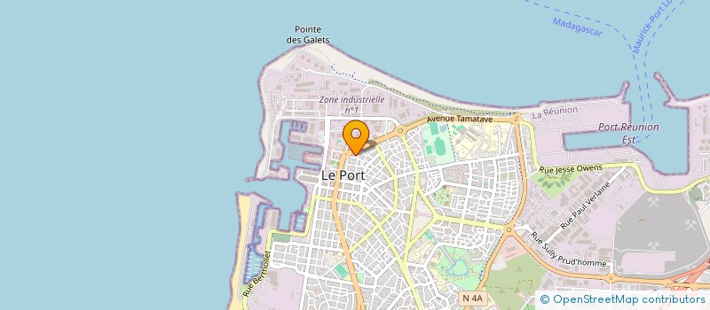 localisation de l'entreprise EZECHIEL INVEST à LE PORT