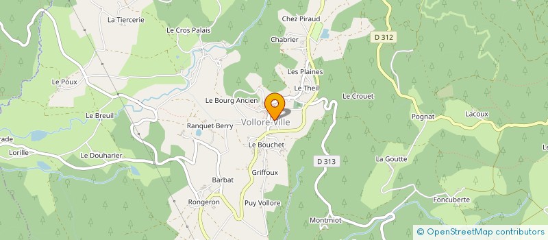 localisation de l'entreprise EZEEPLANT à VOLLORE-VILLE