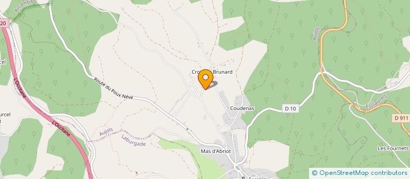 localisation de l'entreprise EZEHAY EUROPE  AUJOLS