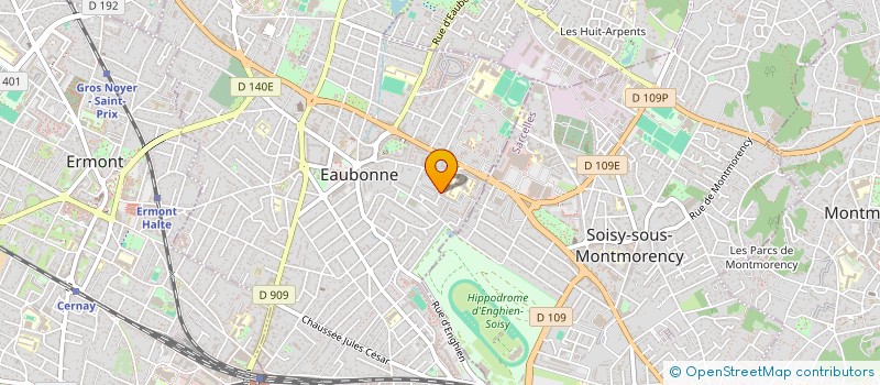 localisation de l'entreprise EZER à EAUBONNE