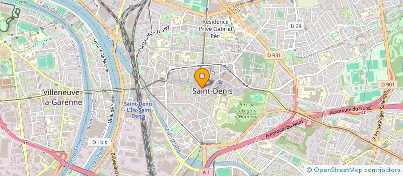 localisation de l'entreprise EZGI à SAINT-DENIS