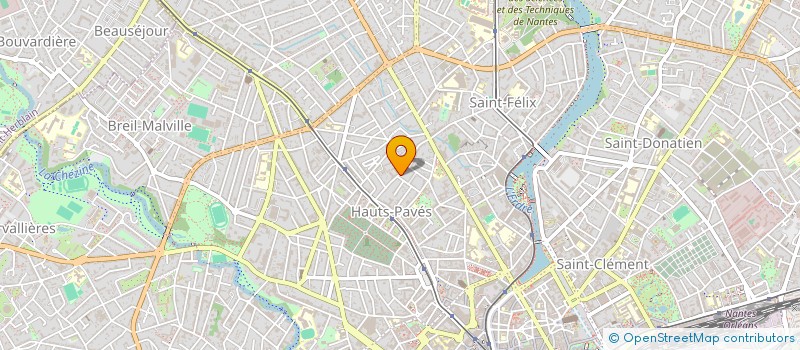 localisation de l'entreprise EZHYO CONCEPT à NANTES