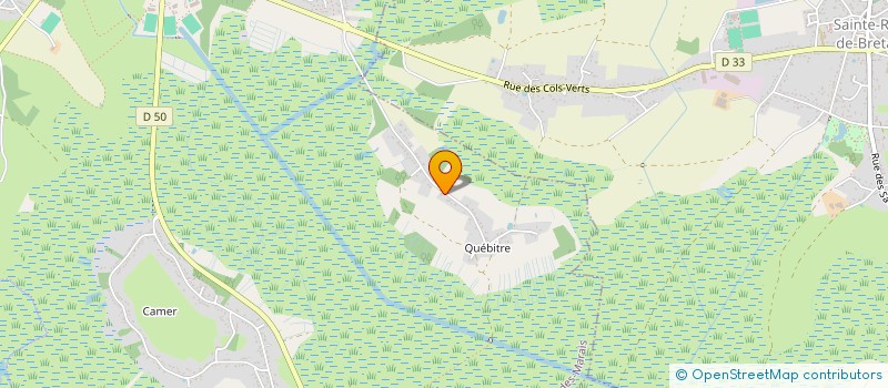 localisation de l'entreprise EZIA  LA CHAPELLE-DES-MARAIS