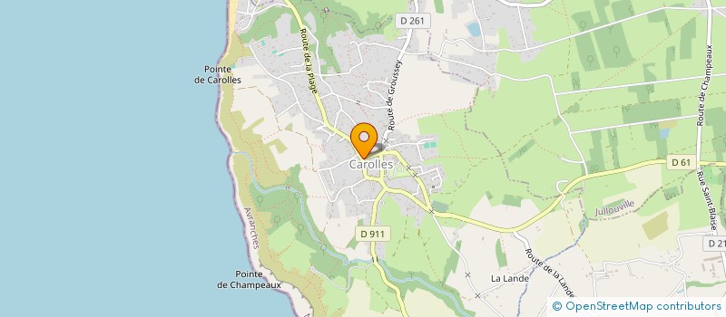 localisation de l'entreprise EZIANA  CAROLLES