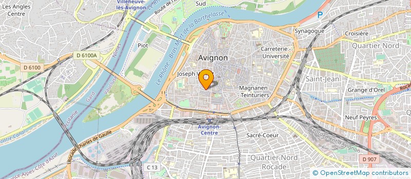 localisation de l'entreprise EZIO-ATELIER COIFFURE  AVIGNON