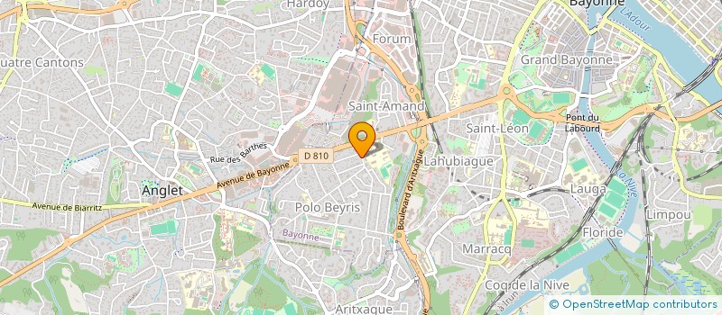 localisation de l'entreprise EZKANDRAI à BAYONNE