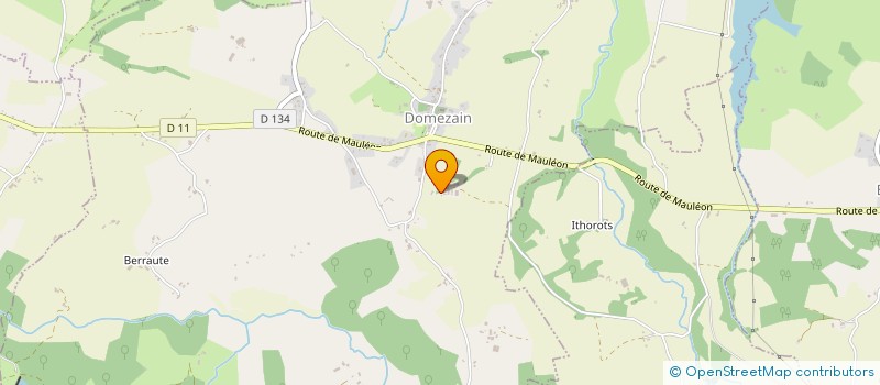 localisation de l'entreprise EZKILA  GARRIS