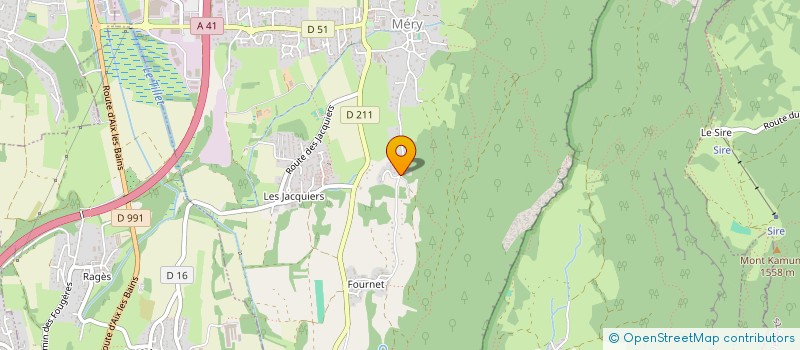 localisation de l'entreprise EZLI à MERY