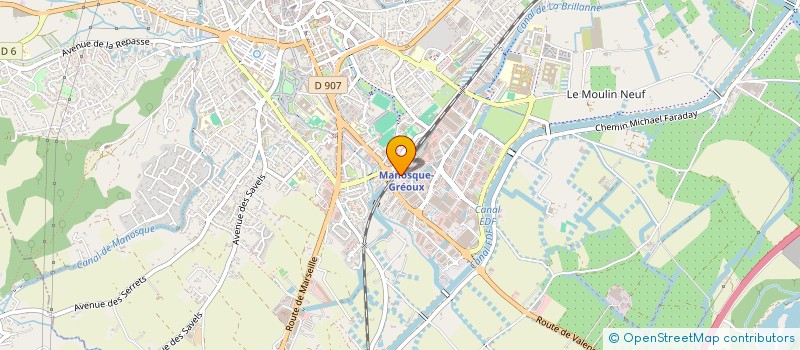 localisation de l'entreprise EZMA BERBASH à MANOSQUE
