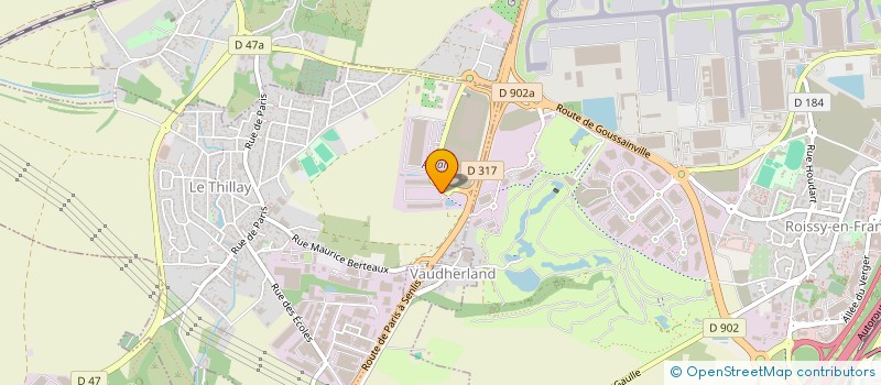 localisation de l'entreprise EZO IRVE  LE THILLAY