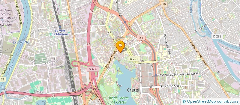 localisation de l'entreprise EZONA FRANCE  CRETEIL