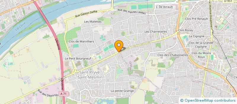 localisation de l'entreprise EZOR PATRIMOINE  SAINT-PRYVE-SAINT-MESMIN
