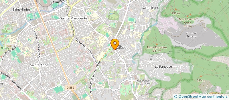 localisation de l'entreprise EZRA OPTIQUE à MARSEILLE