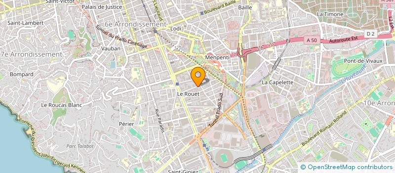 localisation de l'entreprise EZRAT ACHIM VEKOLLEL BET SHLOMO à MARSEILLE