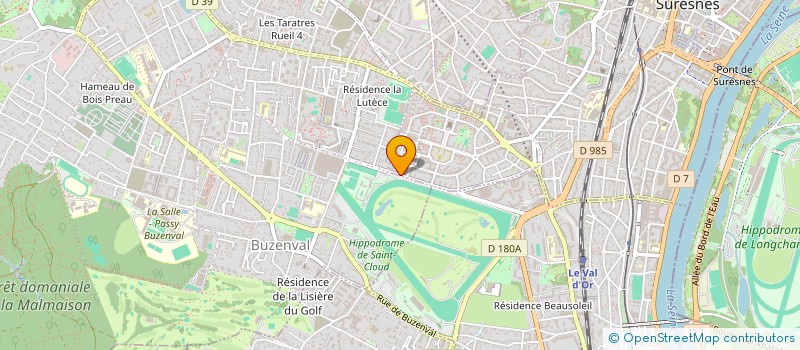 localisation de l'entreprise EZTHERA à SURESNES