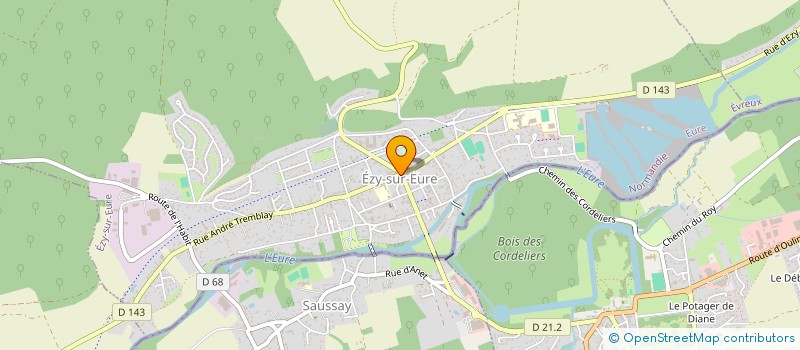 localisation de l'entreprise EZY ET SON HISTOIRE  EZY-SUR-EURE