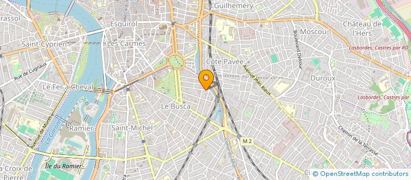 localisation de l'entreprise EZYACT à TOULOUSE
