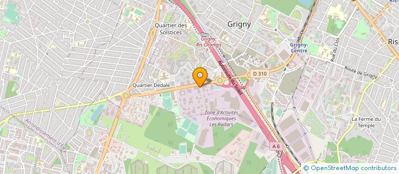 localisation de l'entreprise EZYTAIL SAS à GRIGNY