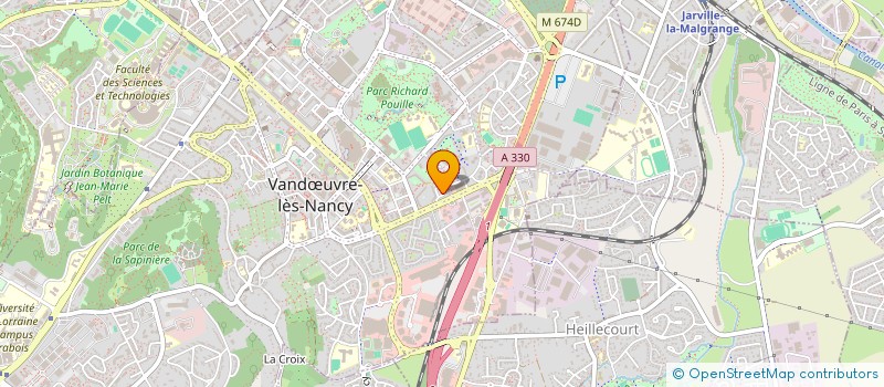 localisation de l'entreprise EZZO IMPORT-EXPORT à VANDŒUVRE-LES-NANCY