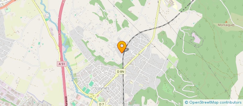 localisation de l'entreprise EZZY  AIX EN PROVENCE