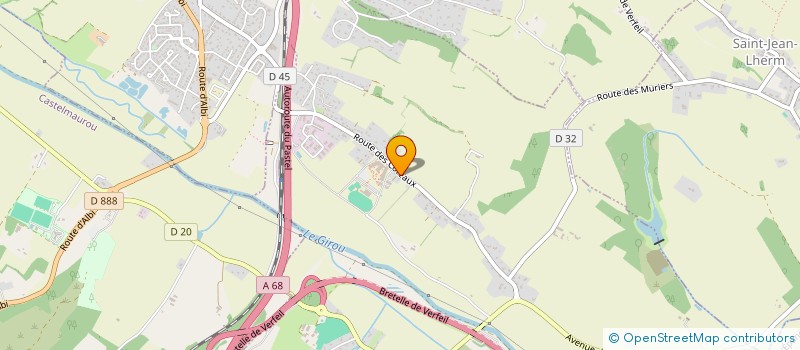 localisation de l'entreprise F 2 DIFFUSION à GRAGNAGUE