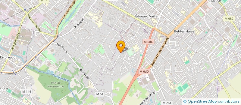 localisation de l'entreprise F 2 L B  HEM