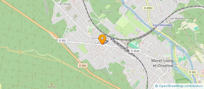 localisation de l'entreprise F.A.A.B IMMO  MORET-LOING-ET-ORVANNE