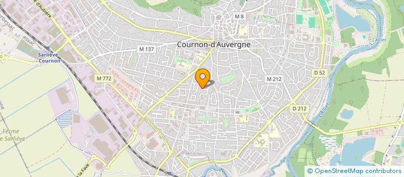 localisation de l'entreprise F.A.B CONSEILS BUDGET  COURNON-D'AUVERGNE