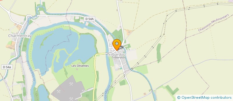 localisation de l'entreprise F.A.B. NET  TRILBARDOU