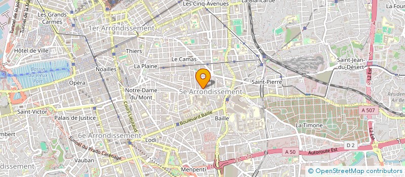 localisation de l'entreprise F.A.C.E  MARSEILLE