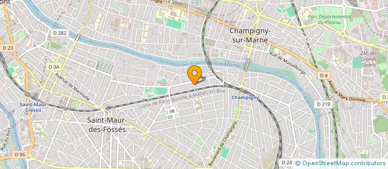 localisation de l'entreprise F A C E L à SAINT-MAUR-DES-FOSSES