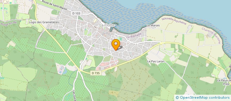 localisation de l'entreprise F.A.C.L.O.V.A.L  LA FLOTTE