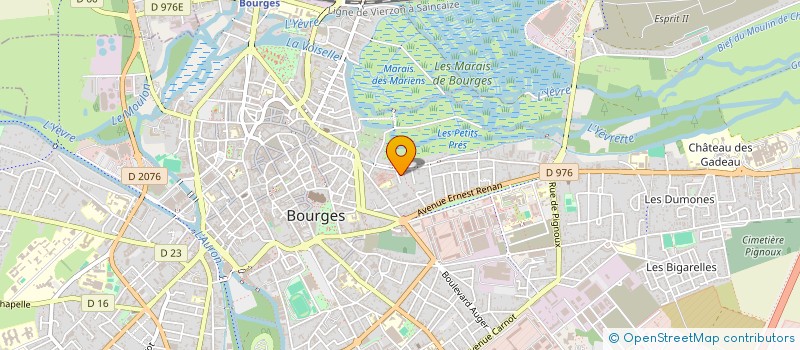 localisation de l'entreprise F.A.G.I.D  BOURGES