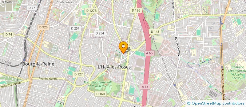 localisation de l'entreprise F-A-H-I-M  L'HAY-LES-ROSES