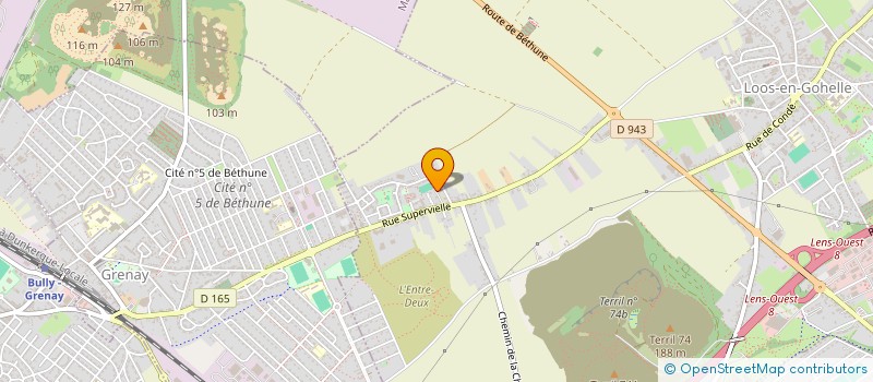 localisation de l'entreprise F A H INVEST  LOOS-EN-GOHELLE