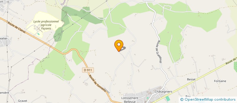 localisation de l'entreprise F.A. HOLDING  CLAIRAC