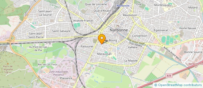 localisation de l'entreprise F.A.I à NARBONNE
