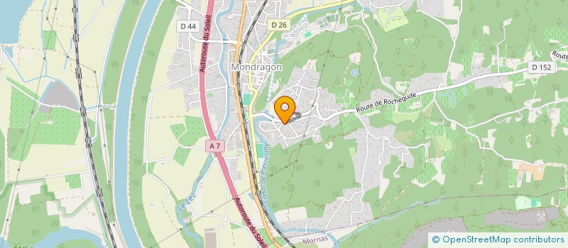 localisation de l'entreprise F.A IMMO  MONDRAGON