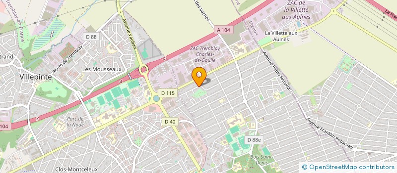 localisation de l'entreprise F.A IMMO GRAND PARIS à TREMBLAY-EN-FRANCE